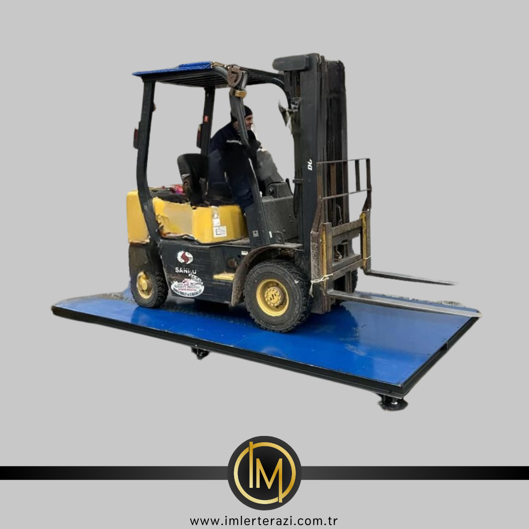 150X300 10 TON TEK RAMPALI ELEKTRONİK ŞARJLI KANTAR