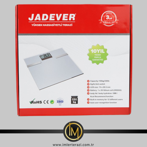 JADEVER BANYO BASKÜLÜ