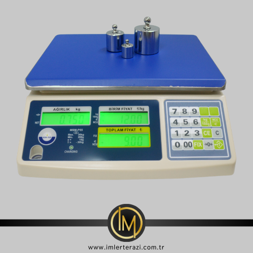 bakanlık onaylı elektronik terazi